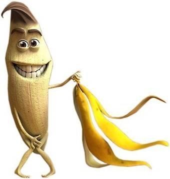 בננה מתפשטת קומדיה